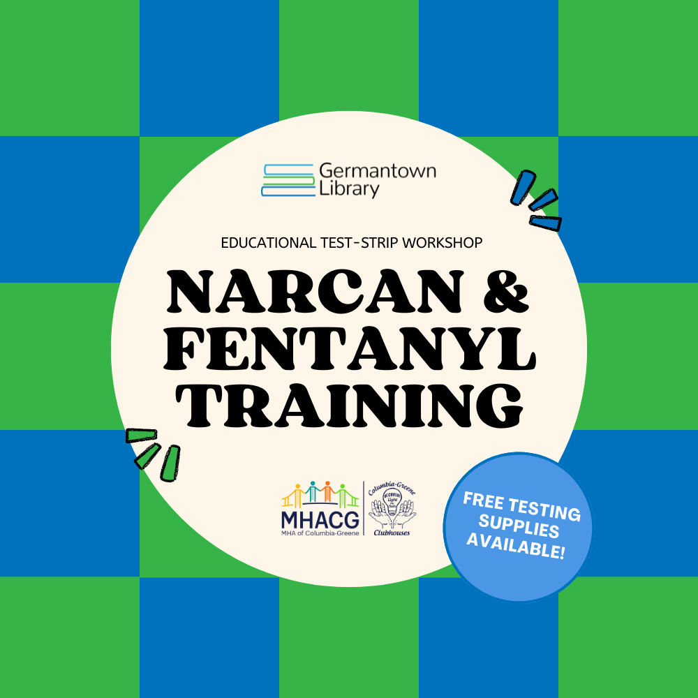 Free narcan and fentanyl test-strip training at the Germantown Library