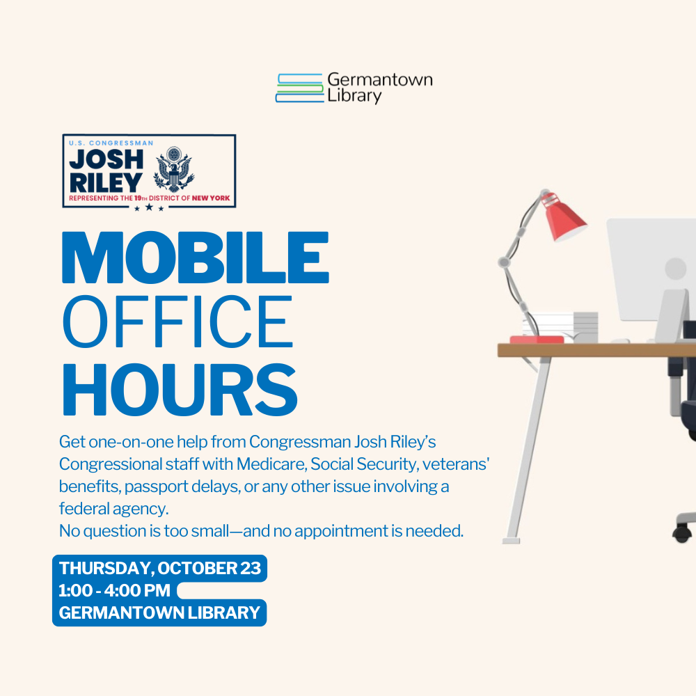 Congressman Josh Riley Office Hours